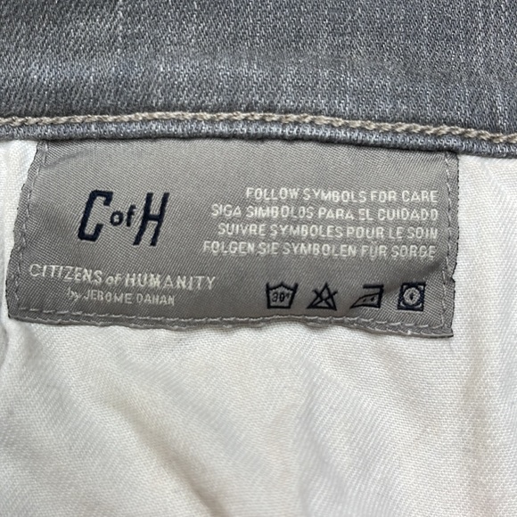 Citizens of Humanity Avedon Low Rise Skinny Leg Gray wash Size 30 - Picture 9 of 15